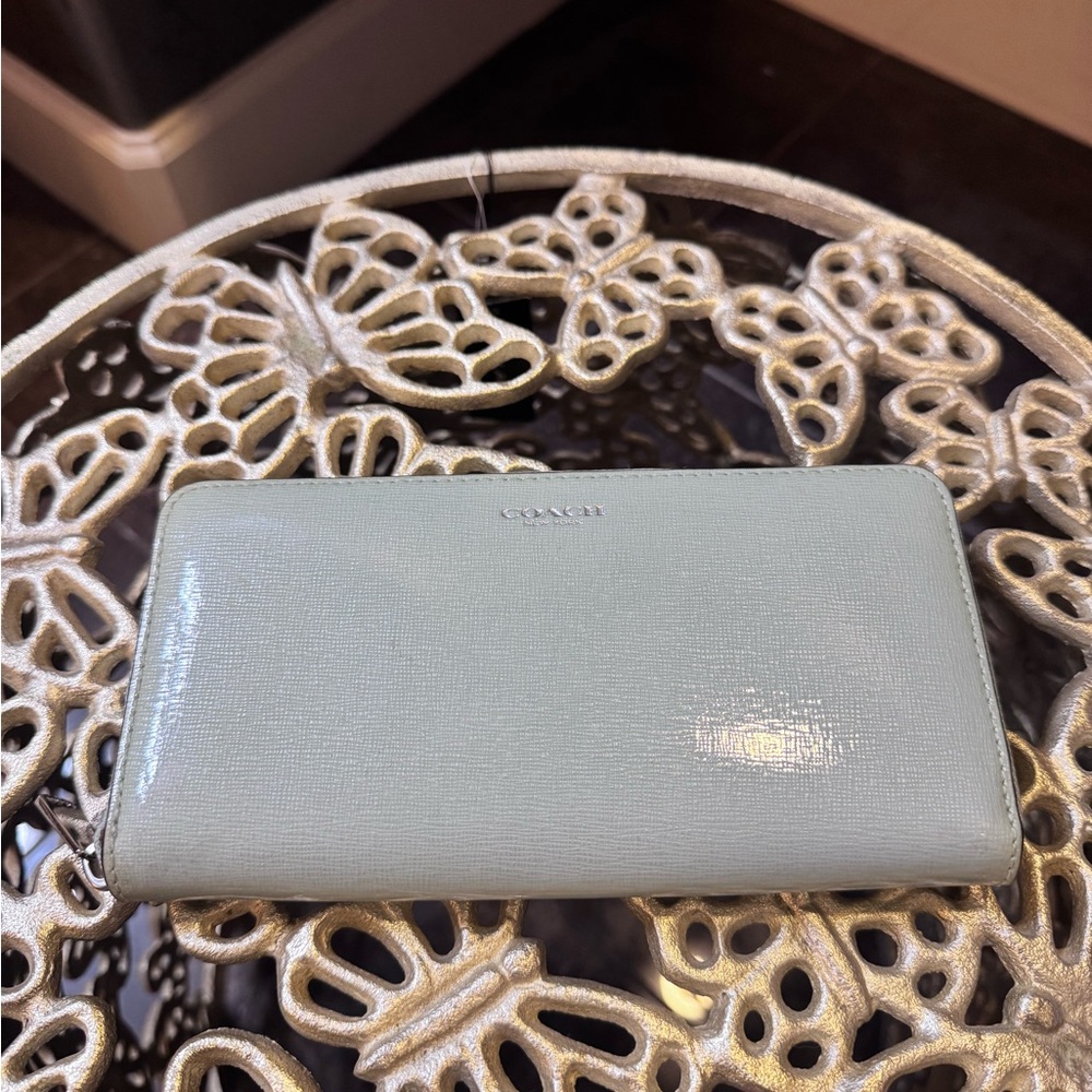 Coach Sky Blue Women's Wallet